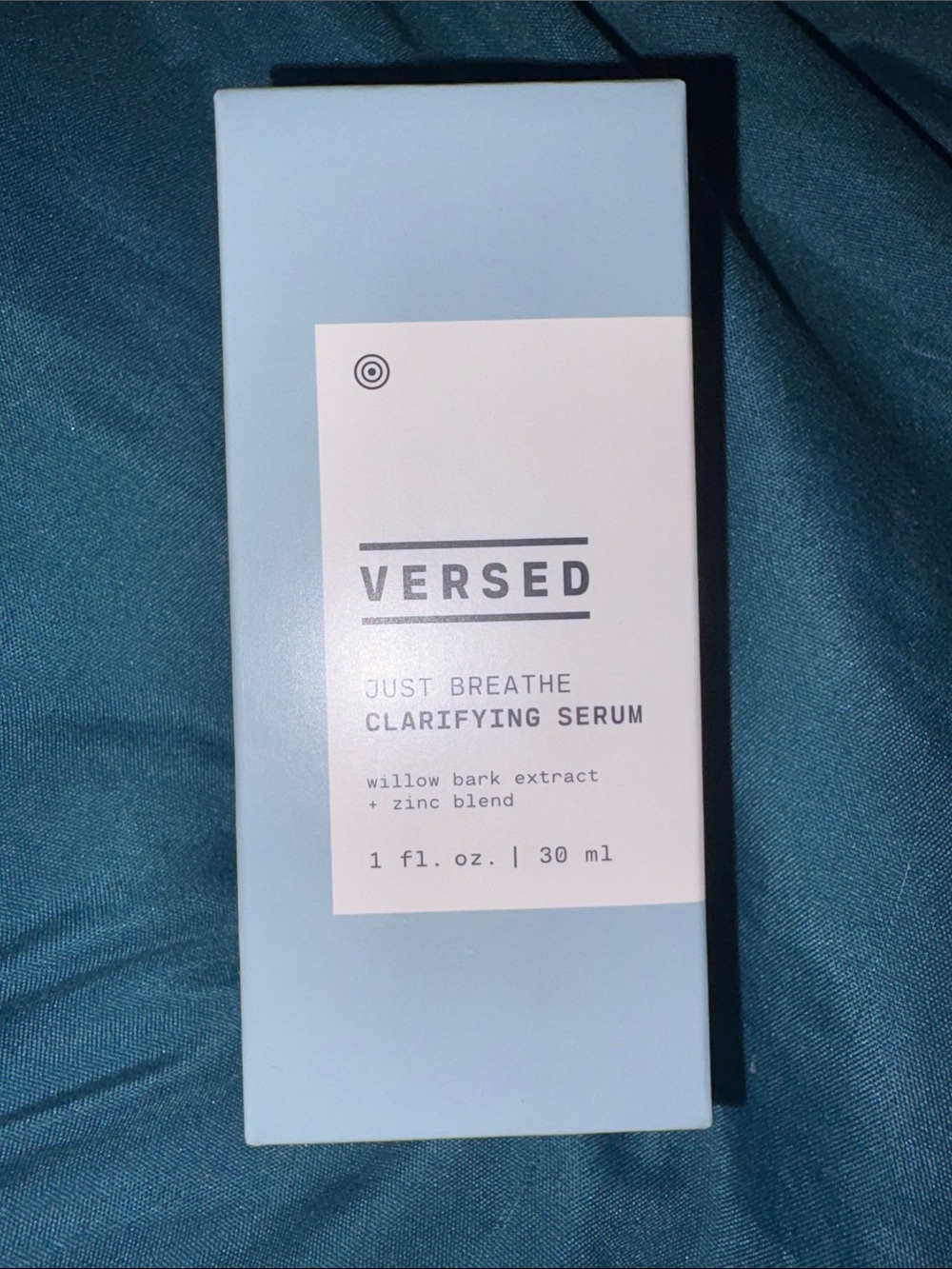 Versed Just Breathe Clarifying Serum — 1 Fl oz (zinc blend & willow bark extract